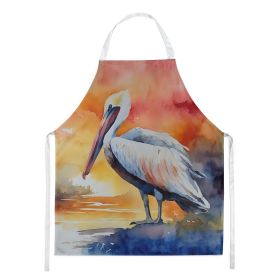 Pelican Apron Cooking Kitchen Server Baking Crafts Gardening for Adult Women Men, Unisex, Large, Multicolor